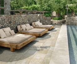 An outdoor patio daybed is a type of furniture designed with the comfort of the consumer in mind. The Verbier Outdoor Daybed Hadley Rose