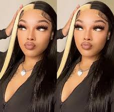 32 Long Straight Glueless Lace Front Wig