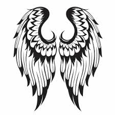 Black Angel Wings Vector Angel Wings Vector Image Svg Psd Png Eps Ai Format Vector Graphic Arts Downloads