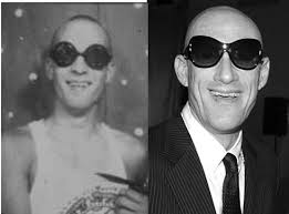 Which set of teeth (A-G) do you think matches The Rock's famous bright  white grin?