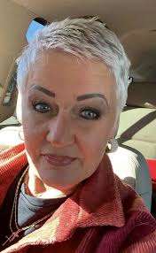 What do you think of my short haircut and makeup?