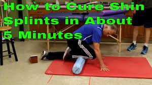 How to treat shin splints at home. How To Cure Shin Splints In About 5 Minutes Youtube