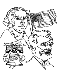 The spruce / wenjia tang take a break and have some fun with this collection of free, printable co. Washington And Lincoln Presidents Day 1 Coloring Page Free Printable Coloring Pages For Kids