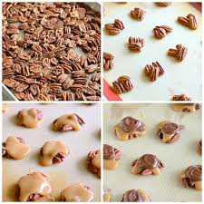 How to melt caramel homemade turtle candy. Homemade Turtle Candy Recipe Lil Luna