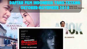 Jangan streaming film indonesia bajakan, berikut rekomendasi film indonesia terbaru yang tayang di netflix bulan ini. Daftar Film Indonesia Yang Tayang Di Bioskop Oktober November 2018 Cek Video Trailer Di Sini Tribun Sumsel