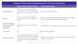 A company limited by guarantee could be set up with rakicc as a company authorised to issue shares or as a company not authorised to issue shares. Asean Briefing On Twitter Public Company Limited By Guarantee Pclg In Singapore Are Given Several Benefits Such As Limited Liabilities And Tax Benefits But Only Fit For Non Trading Non Profit Activities Https T Co Neswgkadof