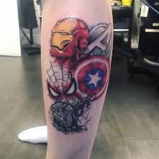 Marvel Tattoo Avengers Tattoo Marvel Tattoos Iron Man Tattoo