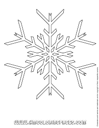 Christmas ornament snowflake template download. Free Snowflake Templates Coloring Home