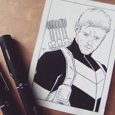Homem de ferro, o incrível hulk, thor, capitão américa, gavião arqueiro e viúva negra. 12 Melhor Ideia De Desenho De Gaviao Desenho De Gaviao Gaviao Arqueiro Super Heroi