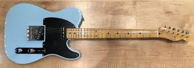 Fender Vintera 50s Blackguard Telecaster Modified Electric Guitar Daphne Blue Andy Babiuks Fab Gear We invited guitarist mason stoops to our studio get his first impressions of the new fender american performer series telecaster. fender vintera 50s blackguard