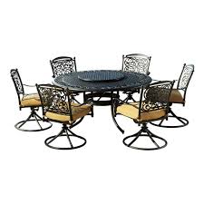 Renaissance 8 Pc Outdoor Patio Dining Set With Premium Sunbrella Fabric Sam S Club Metal Patio Furniture Patio Dining Set Lounge Chair Outdoor