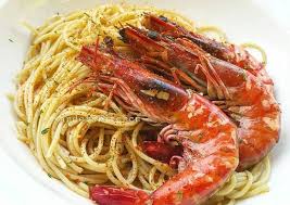 Resep Spaghetti With Garlic Butter Prawns Pr Pasta Oleh Xander S Kitchen Resep Resep Makanan Resep Makanan