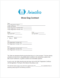 Maybe you would like to learn more about one of these? 6 Puppy Contract Templates Samples For All Occasions Animalso