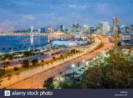 In recent history, the center of decades of conflict, the start of the 21st century has seen a massive boom in construction in luanda. Skyline Der Hauptstadt Luanda Die Bucht Von Luanda Und Die Strandpromenade Mit Highway Am Nachmittag Angola Afrika Stockfotografie Alamy