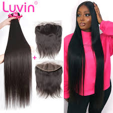 Each year, we research and compile a list of the best hair extensions shampoos, conditioners and serums to get the most out of your virgin remy hair extensions.the best hair products for hair extensions listed below can be found online and in your local high street store. Luvin 8 28 30 32 34 40 Inch Peruvian Hair Weave 3 4 Bundles With 13 4 Lace Frontal Closure Remy Natural Straight Human Hair And Hair Extensions Human Hair Wigs Hair Products At Good Discounted Prices