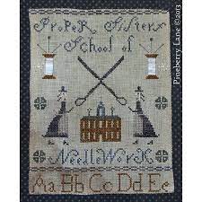 Pineberry lane cross stitch patterns. Pineberry Lane Proper Sisters School Of Needlework