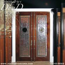 Double doors allow more room to pass through since it is wide. Custom Contemporary Glass Interior Double Doors Doors By Decora