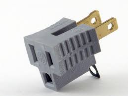 The holes in the prongs of electrical plugs are a safety feature. Cheater Plug Wikipedia