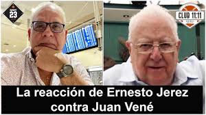 CONTUNDENTE Ernesto Jerez REACCIONÓ FUERTE contra Juan Vené por denigrar a  la mujer. Béisbol