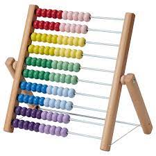 UNDERHÅLLA Abacus, multicolor - IKEA