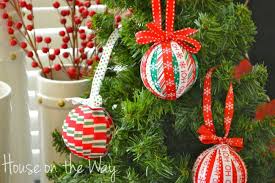 Houseontheway Com Christmas Ribbon Christmas Ornament Crafts Christmas Ornaments