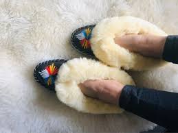 Sheepskin Slippers Uk 6 Lambswool Fur Leather Warm Etsy Slippers Sheepskin Slippers Handmade Slippers Women's sonoma goods for life® sustainable faux suede moccasin slippers. sheepskin slippers uk 6 lambswool fur