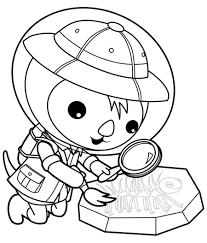Great coloring book for kids about the book: Octonauts Coloring Pages Free Printable Coloring Pages For Kids