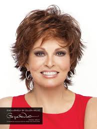 West Perruque Raquel Welch Cheveux Courts Style Decoiffe Perruques Cheveux Courts Cheveux Courts Perruque