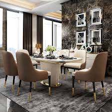 Modern Mid Century Beige Brown Faux Leather Dining Chair Upholstered Dining Chair Set Of 2 Faux Leather Dining Chairs Dining Chairs Leather Dining Chairs