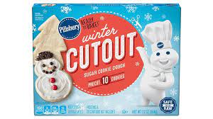 Pillsbury christmas cookies commercial (2003). Winter Shape Sugar Cutout Cookie Dough Pillsbury Com