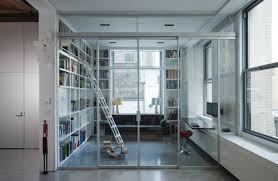 Able to reduce noise, the structure glass solutions covert series soft close sliding door system for double doors is ideal for office fronts, conference rooms, kitchen, bedroom or bathroom entrances, and more. 43 Stylish Interior Glass Doors Ideas To Rock Digsdigs