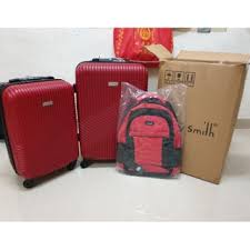 Barry smith luggage 20' & 24'. Barry Smith Hardcase Luggage Red 20 Shopee Malaysia