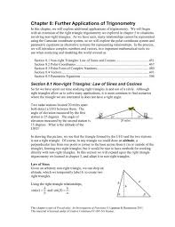 Further applications of trigonometry in this chapter, we will. Chapter 8 Further Applications Of Trigonometry Opentextbookstore