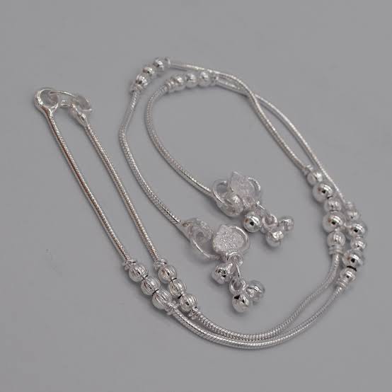 Silver Anklets — traditional jewellery of Lakshadweep