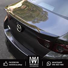 Select trims, colors, packages and add a variety of options and accessories. Mazda 3 2020 Rear Dk Spoiler Shopee Malaysia