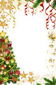 Transparent Christmas Photo Frame With Christmas Tree Christmas Border Christmas Photo Frame Christmas Frames