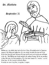 Advent & christmas, coloring pages. Matthew Tax Collector Coloring Pages