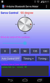 Android Arduino Control Arduino Bluetooth Servo Motor Control Arduino Bluetooth Arduino Motor Arduino