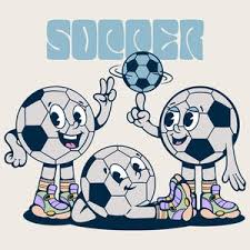 Walking Football Soccer Cartoon Mascot ...