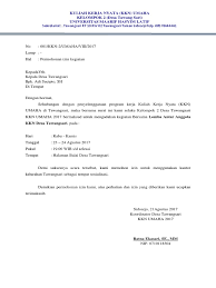 Hal itu dikarenakan pada hari tersebut. Surat Ijin Kkn