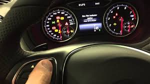 Mercedes C Class W205 Car Warning Lights