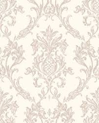 Rafaele M0730 Vymura Wallpapers An Elegant Antique Damask On A Glittering Background Shown Traditional Damask Wallpaper Glitter Wallpaper Grey Wallpaper