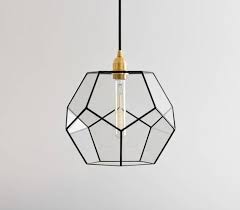 Dodecahedron Glass Chandelier Geometric Pendant Light Etsy Geometric Pendant Light Pendant Light Geometric Lighting