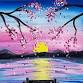 Paint a Pic: Dock in the sunset