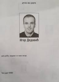 Check spelling or type a new query. Oprostio Se Od Njega Skrivenom Porukom Iz Podzemlja Obecali Osvetu I Krv Alo Rs