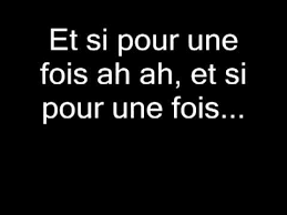 Je pourrais faire semblant d'etre moi, mais. Shy M Et Si Pour Une Fois Lyrics Youtube