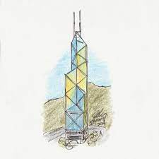 當年中銀大廈建成 我非常敬佩 還在dt堂根據這設計做了個木筆筒 貝聿銘是位中國人 巴黎羅浮宮擴建工程卻是他的作品 能活到102歲 在地球上留下了經典 真是一種光榮 thank you mr pei to create great architectures pei bankofch drawings