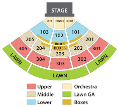 18 Judicious Sleep Train Amphitheatre Seating