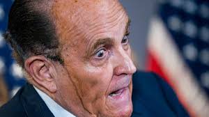According to president trump's attorney, rudy giuliani, recent forensic audits found dominion voting machines were programmed to give joe biden an automatic. Rudy Giuliani Hair Dye Gaffe Captures Social Media S Attention The National