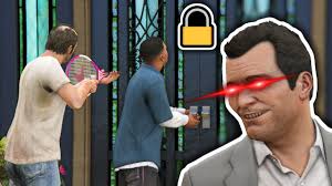 GTA 5 but Michael Locks His Doors